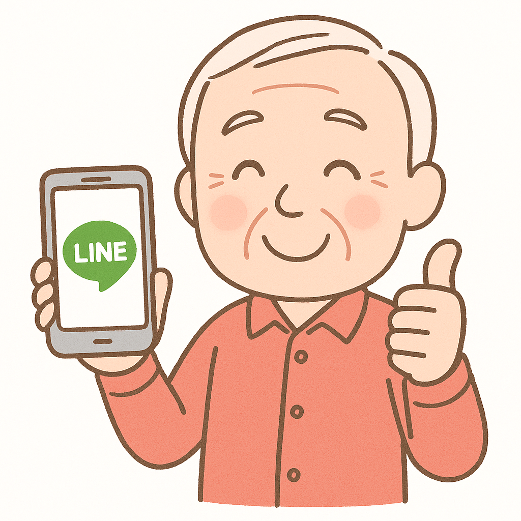 LINEから簡単スタート